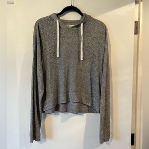 Grey Hollister Hoodie - Large